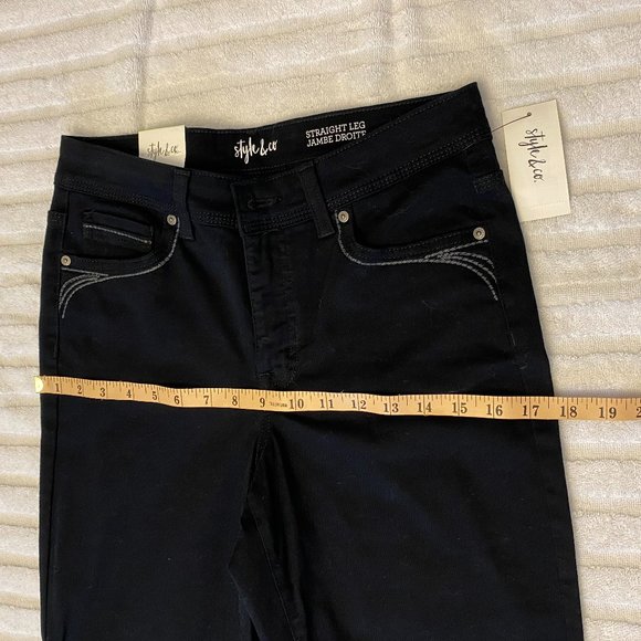 Straight-leg, jean-style pants - NWT - Picture 7 of 12